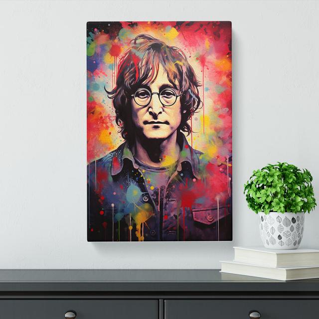 John Lennon Contemporary - Art Prints Marlow Home Co. Size: 50cm H x 35cm W x 3cm D on Productcaster.