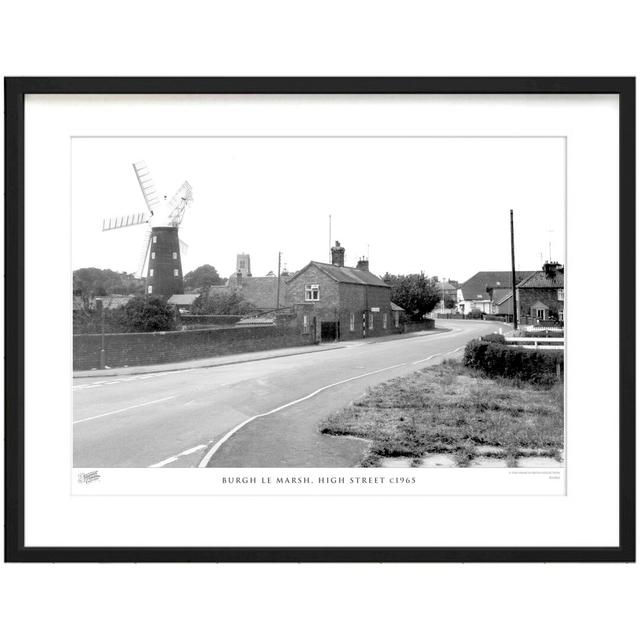 Burgh Le Marsh, High Street C1965 - Single Picture Frame Print The Francis Frith Collection Size: 31.5cm H x 38.8cm W x 2.3cm D on Productcaster.