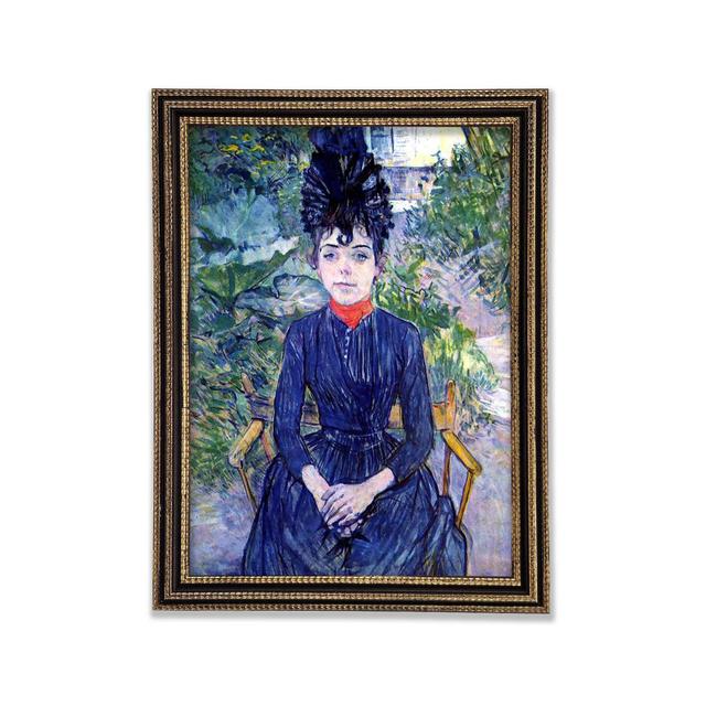 Toulouse Lautrec Justine Dieuhl - Single Picture Frame Art Prints Rosalind Wheeler Size: 118.9cm H x 84.1cm W x 3cm D on Productcaster.