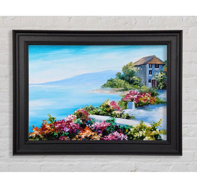 Mediterranean Sunshine Home Framed Print Highland Dunes Size: 84.1cm H x 118.9cm W on Productcaster.