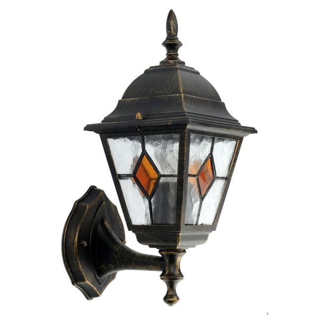 Madline Black 34.5cm H Outdoor Wall Lantern (Set of 2) ClassicLiving on Productcaster.