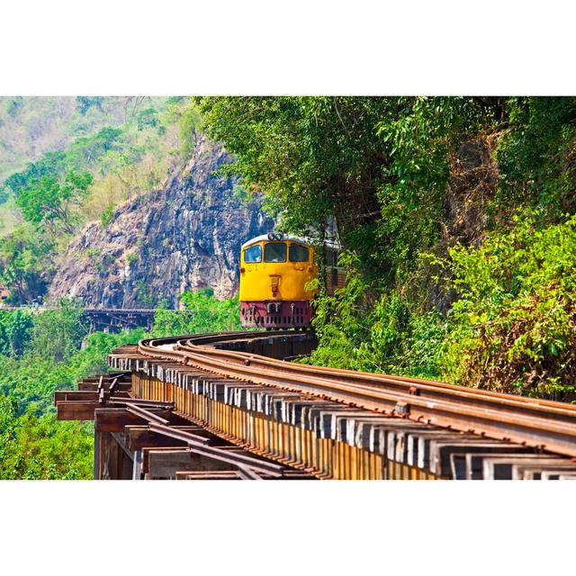 The Death Railway by Gee1999 - Wrapped Canvas Photograph Alpen Home Size: 51cm H x 76cm W on Productcaster.