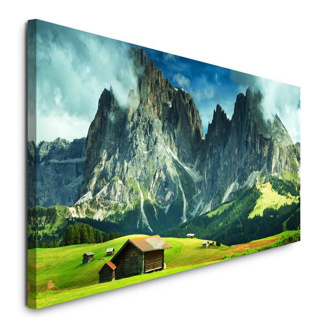 Leinwandbild Schöne Feldlandschaft East Urban Home on Productcaster.