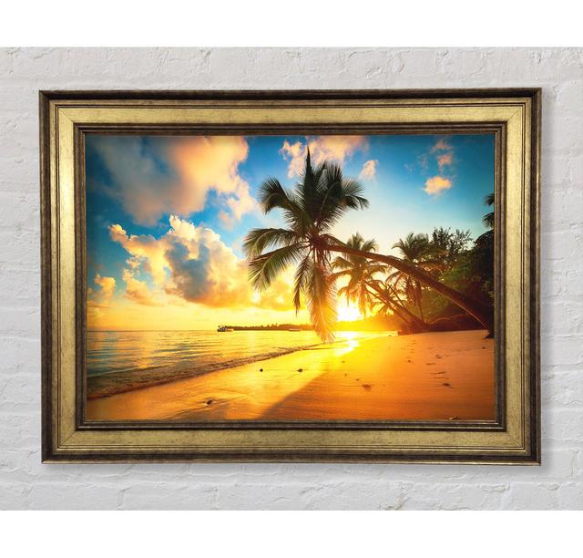 As The Sun Falls On A Perfect Day - Single Picture Frame Art Prints Bright Star Size: 84.1cm H x 118.9cm W on Productcaster.