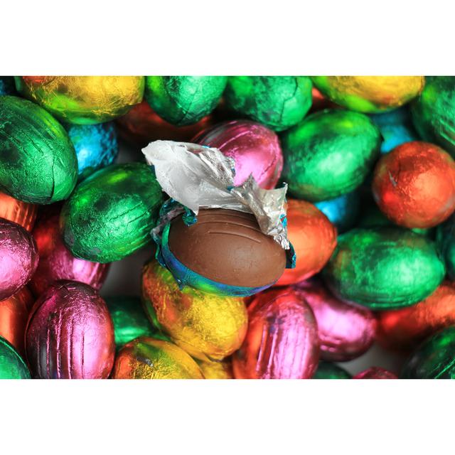 Easter Eggs Chocolates by Studioportosabbia - Wrapped Canvas Photograph 17 Stories Size: 20cm H x 30cm W on Productcaster.