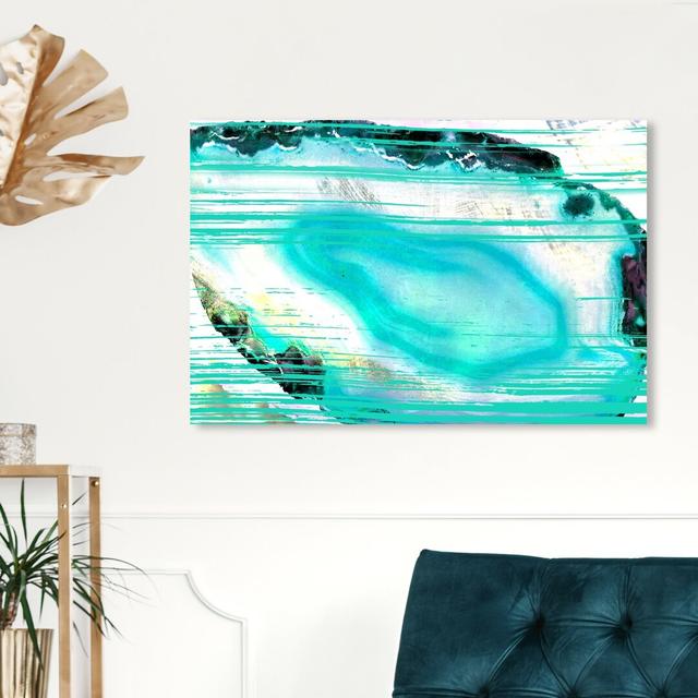 Agate Turca - Wrapped Canvas Print East Urban Home Size: 50.8 cm H x 76.2 cm W on Productcaster.