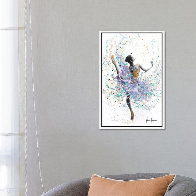 Floret Ballet von Ashvin Harrison - Galerie-verpackte Leinwand Giclée Mercer41 Format: Weiß gerahmt, Größe: 66,04 cm H x 45,72 cm B on Productcaster.