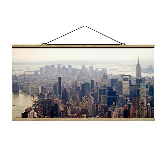 The Morning in New York - Unframed Photograph Ebern Designs Size: 40cm H x 80cm W x 0.3cm D on Productcaster.