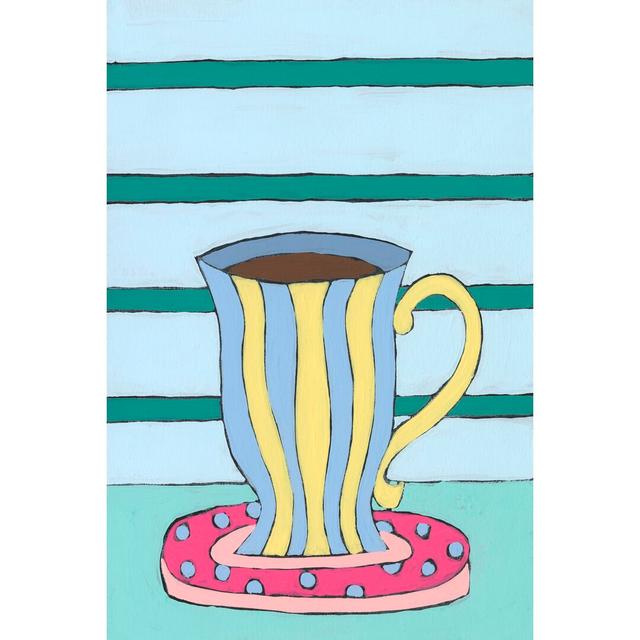 Mid Morning Coffee VI by Regina Moore - Wrapped Canvas Painting Print Harriet Bee Size: 46cm H x 30cm W on Productcaster.