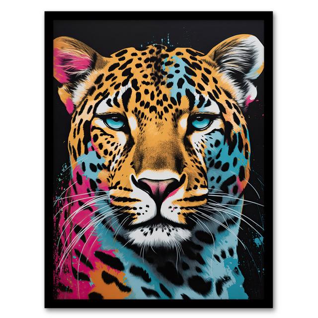 Alajhia Leopard Lounge by Fiona Bryant - Single Picture Frame Art Prints Latitude Vive on Productcaster.