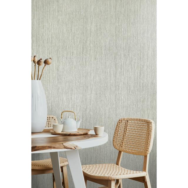 Arisdelsy Metallic Curtain Stripe 10.05m x 53cm Wallpaper Roll Metro Lane Colour: Green on Productcaster.