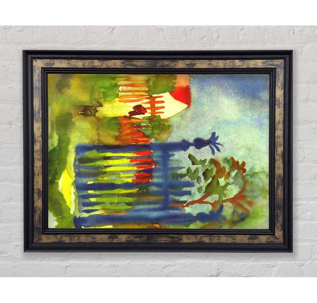 August Macke Garden Gate - Single Picture Frame Art Prints Bright Star Size: 29.7cm H x 42 cm W on Productcaster.