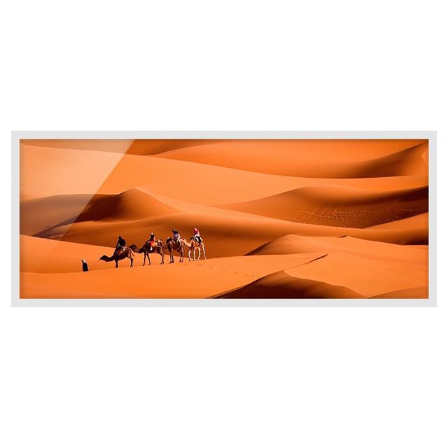 Namib Desert - Picture Frame Photograph Latitude Vive Size: 30cm H x 75cm W x 2cm D, Frame Option: White Framed on Productcaster.