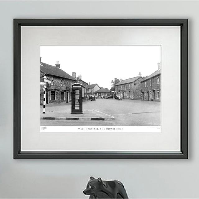 'West Harptree, the Square C1955' - Picture Frame Photograph Print on Paper The Francis Frith Collection Size: 45cm H X 60cm W x 2cm D on Productcaster.