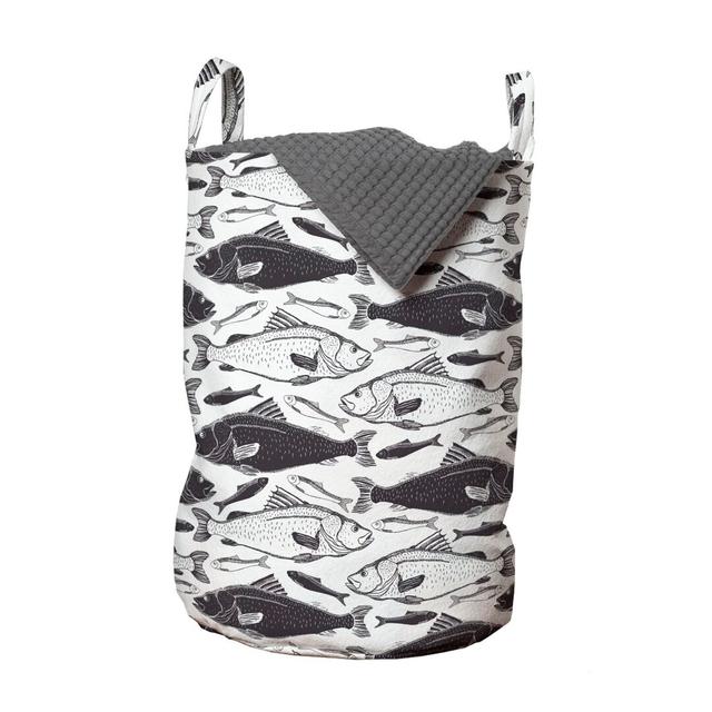 Wäschesack Dotted Fish Fauna Aquatic Wild Animal East Urban Home on Productcaster.