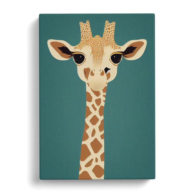 Giraffe Art No.3 - Wrapped Canvas Graphic Art Latitude Vive Size: 76cm H x 50cm W x 3cm D on Productcaster.