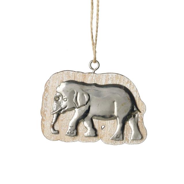 Elephant Hanging Figurine Ornament (Set of 6) World Menagerie on Productcaster.