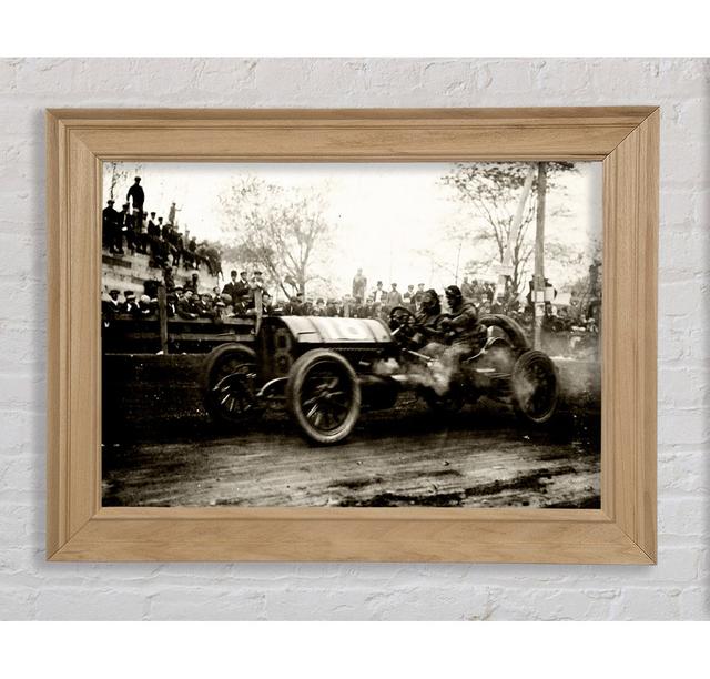 The First Formula One Race Framed Print Bright Star Size: 100cm H x 141.4cm W on Productcaster.