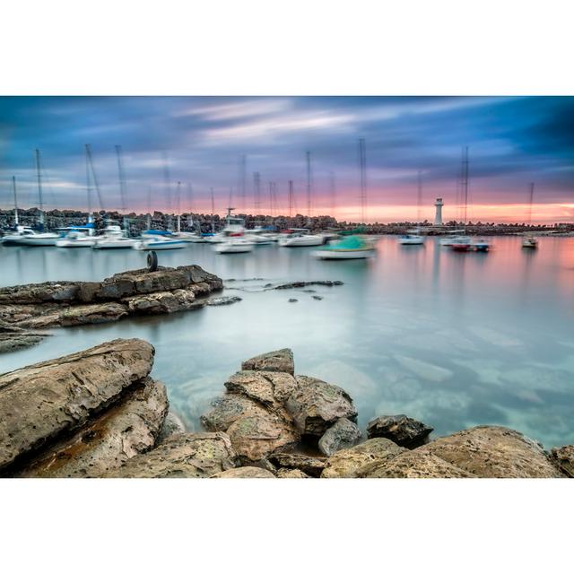 Wollongong Harbour - Wrapped Canvas Print Breakwater Bay Size: 30cm H x 46cm W x 3.8cm D on Productcaster.