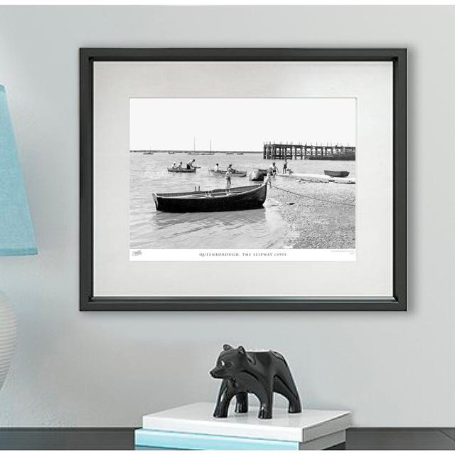 'Queenborough, the Slipway C1955' by Francis Frith - Picture Frame Photograph Print on Paper The Francis Frith Collection Size: 28cm H x 36cm W x 2.3c on Productcaster.