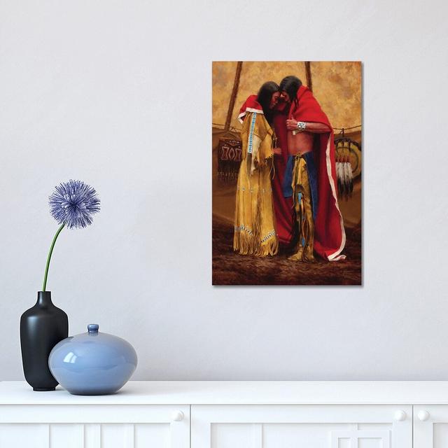 Two Become One by Joe Velazquez - Wrapped Canvas Print ClassicLiving Size: 45.72cm H x 30.48cm W x 1.905cm D on Productcaster.