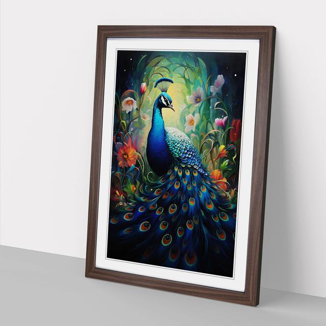 XYZ-FRM-V1223-4996 Single Picture Frame Art Prints on Wood Latitude Vive Size: 64cm H x 46cm W x 2cm D, Format: Walnut Framed on Productcaster.