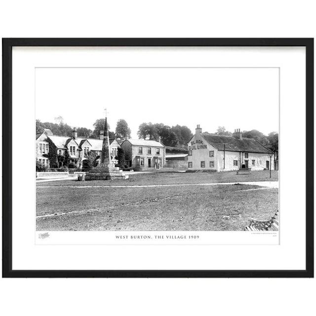 West Burton, The Village 1909 by Francis Frith - Single Picture Frame Print The Francis Frith Collection Size: 28cm H x 36cm W x 2.3cm D on Productcaster.