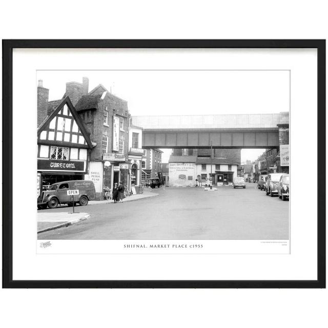 Shifnal, Market Place C1955 - Single Picture Frame Print The Francis Frith Collection Size: 45cm H x 60cm W x 2.3cm D on Productcaster.