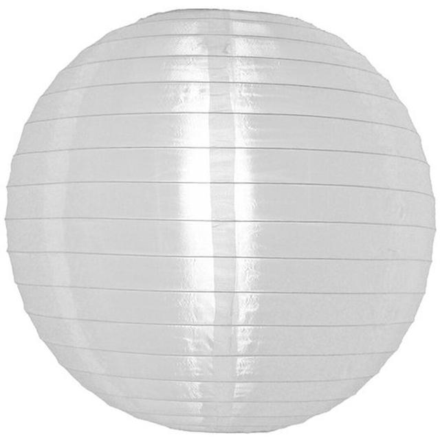 30cm H x 30cm W Paper Round Lamp Shade ( Clip On ) Ebern Designs Colour: White on Productcaster.