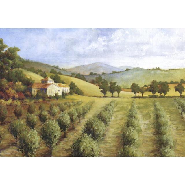 Farm Orchard Field - Wrapped Canvas Print Rosalind Wheeler Size: 51cm H x 76cm W on Productcaster.