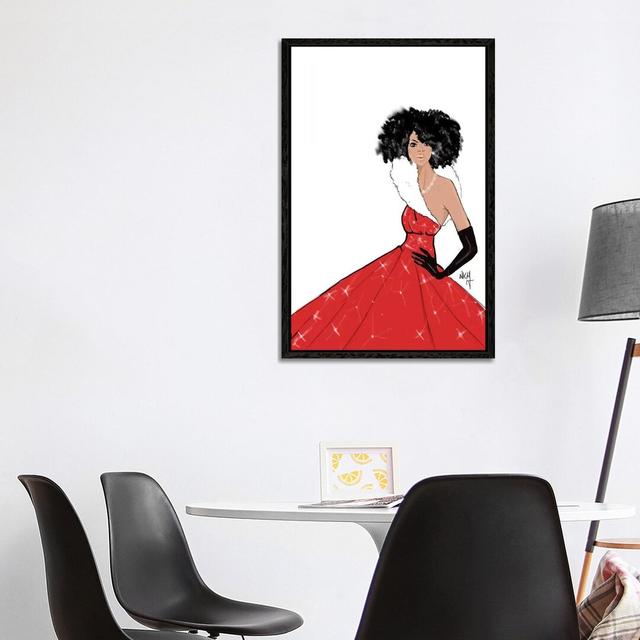 Xmas by Nicholle Kobi - Print on Canvas Latitude Run Format: Black Framed, Size: 101.6cm H x 66.04cm W x 3.81cm D on Productcaster.