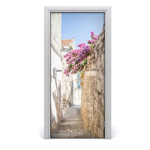 Korcula, Croatia Door Sticker East Urban Home Size: 205cm H x 95cm W on Productcaster.