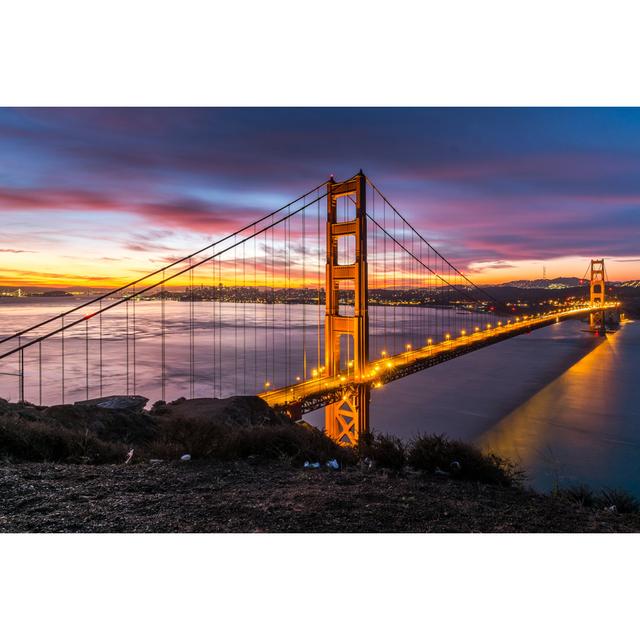 Golden Gate Bridge von Minddream - Druck 17 Stories Größe: 75 cm H x 50 cm B on Productcaster.