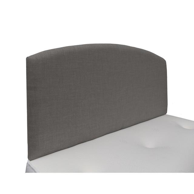 Burcham Upholstered Headboard 17 Stories Colour: Slate Grey, Size: Single (3') on Productcaster.