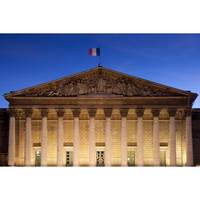 National Assembly, Paris by JavierGil1000 - Wrapped Canvas Print 17 Stories Size: 20cm H x 30cm W on Productcaster.