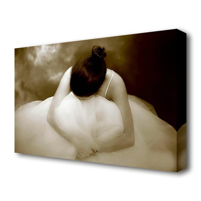 Ballerina Dream - Wrapped Canvas Photograph Print East Urban Home Size: 50.8 cm H x 81.3 cm W on Productcaster.