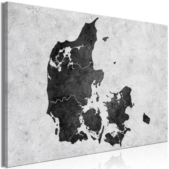 Stone Denmark - Wrapped Canvas Painting Longshore Tides Size: 60cm H x 90cm W on Productcaster.