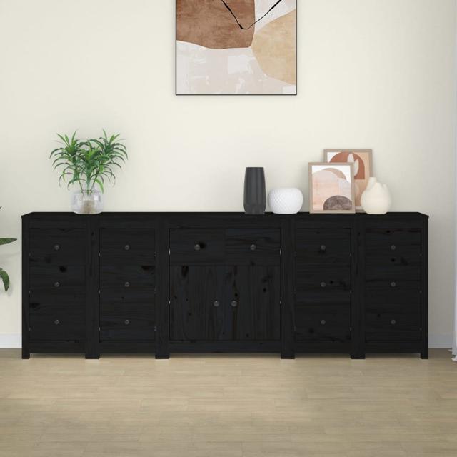 Highboard Northledge Brayden Studio Farbe: schwarz on Productcaster.