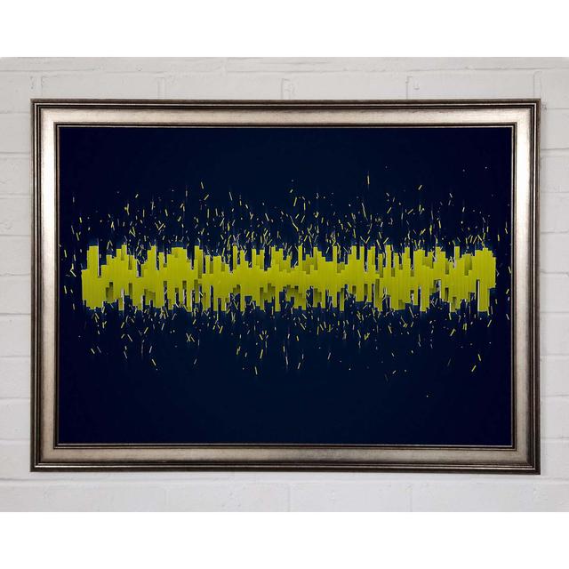 Equalizer Framed Print Wall Art Ivy Bronx Size: 42cm H x 59.7cm W x 1.5cm D, Format: Gunmetal Framed Paper on Productcaster.