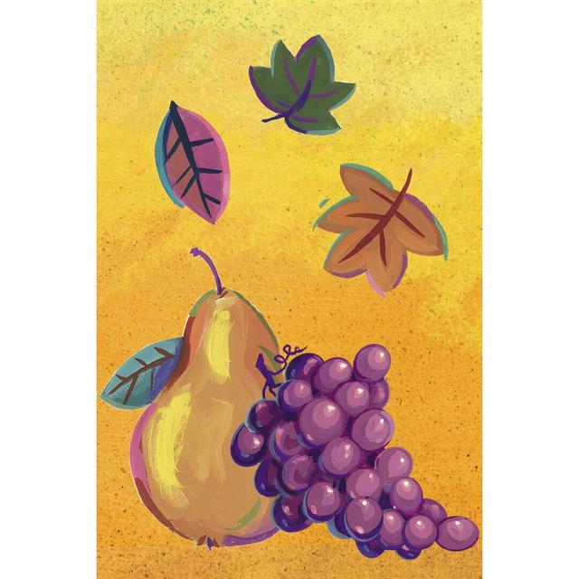 Graphic Cornucopia II by Viv Eisner - Wrapped Canvas Print August Grove Size: 30cm H x 20cm W on Productcaster.