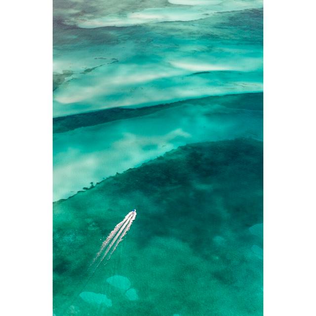 Ocean Terrain - Wrapped Canvas Photograph Longshore Tides Size: 76cm H x 51cm W x 3.8cm D on Productcaster.