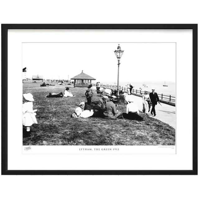 Lytham, The Green 1913 - Single Picture Frame Print The Francis Frith Collection Size: 40cm H x 50cm W x 2.3cm D on Productcaster.