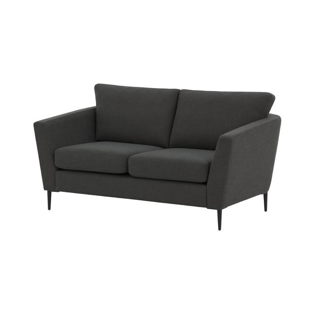 Deshaun 3 Seater Sofa George Oliver Upholstery Colour: Dark Grey on Productcaster.