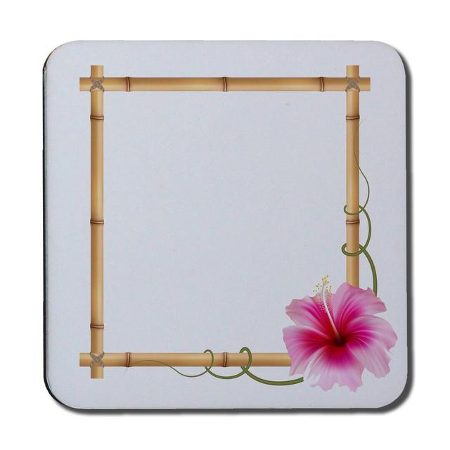 Bamboo Border Coaster (Set of 6) Bay Isle Home on Productcaster.