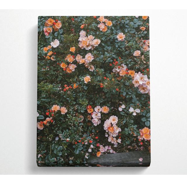 Flower Bush - No Frame Art Prints on Canvas ClassicLiving Size: 121.9cm H x 81cm W on Productcaster.