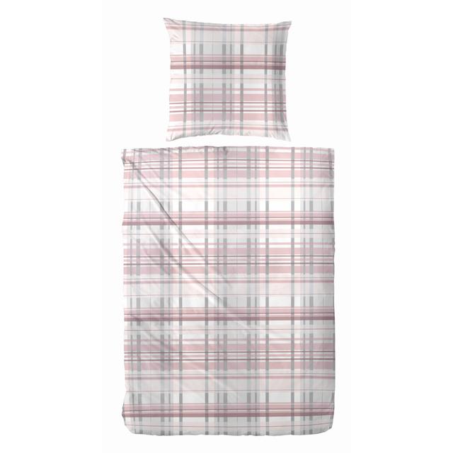 Ulrich Cotton Chequered Duvet Cover Set with Pillow Shams Lark Manor on Productcaster.