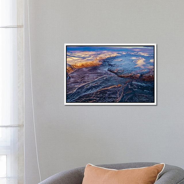 Aurora Borealis, Gunnuhver Hot Spring, Hitaveita Sudurnesja Geothermal Power Plant, Iceland by Panoramic Images - Gallery-Wrapped Canvas Giclée on Can on Productcaster.