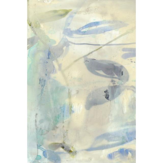 Veiled Flowers I by Jennifer Goldberger - Wrapped Canvas Art Prints Rosalind Wheeler Size: 91cm H x 61cm W x 3.8cm D on Productcaster.