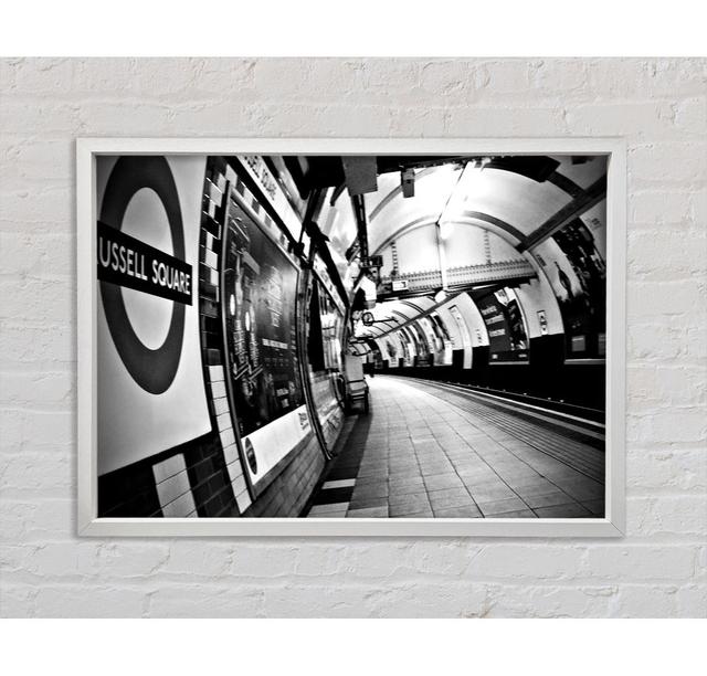 Russell Square Station London - Print Bright Star Size: 84.1cm H x 118.9cm W x 3.3cm D on Productcaster.