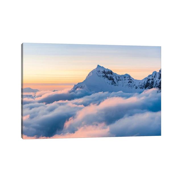 Above the Clouds by Lucas Moore - Wrapped Canvas Photograph Alpen Home Size: 45.72cm H x 66.04cm W x 3.81cm D on Productcaster.